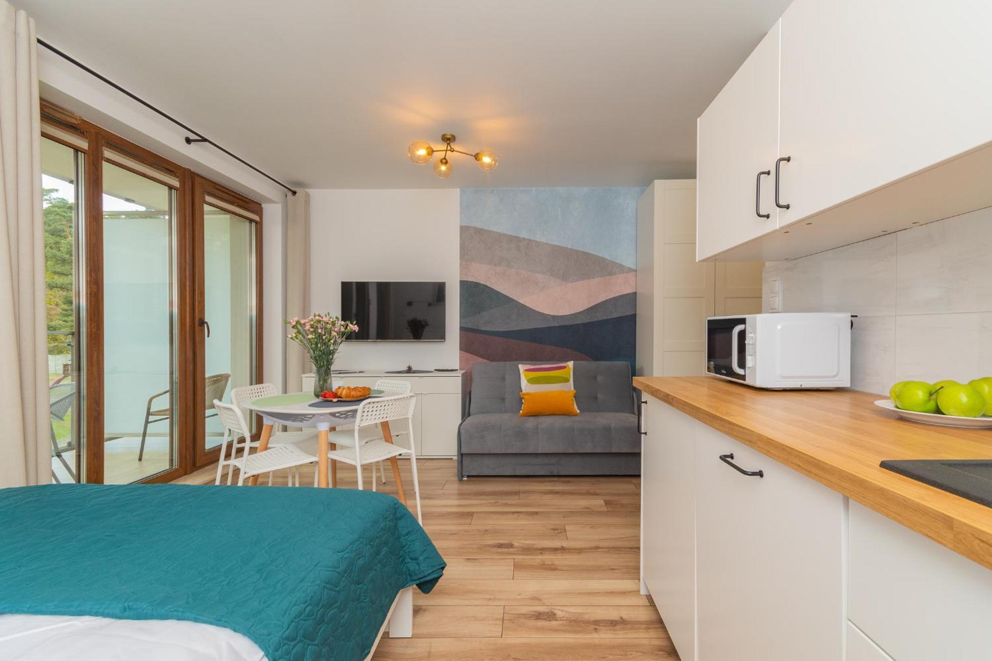 Apartamenty Mierzeja - Stegna Park Studio, 500 M Od Plazy Eksteriør bilde