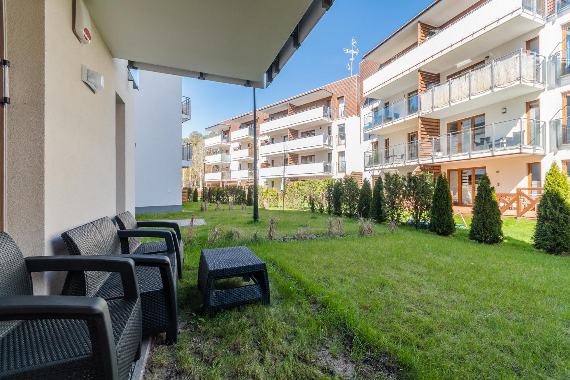 Apartamenty Mierzeja - Stegna Park Studio, 500 M Od Plazy Eksteriør bilde